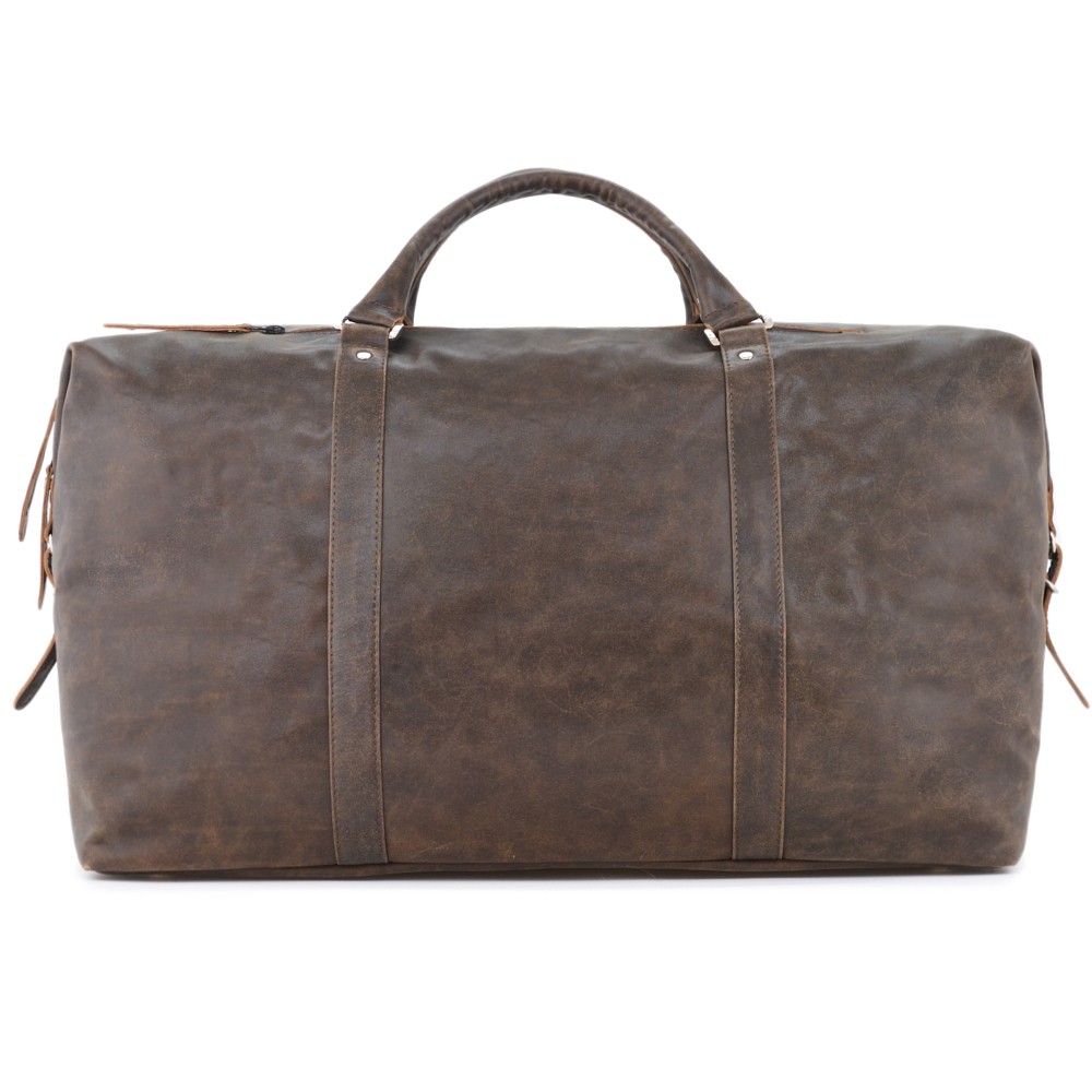 Кожаная дорожно-спортивная сумка "Англия БИГ" (коричневая наппа)