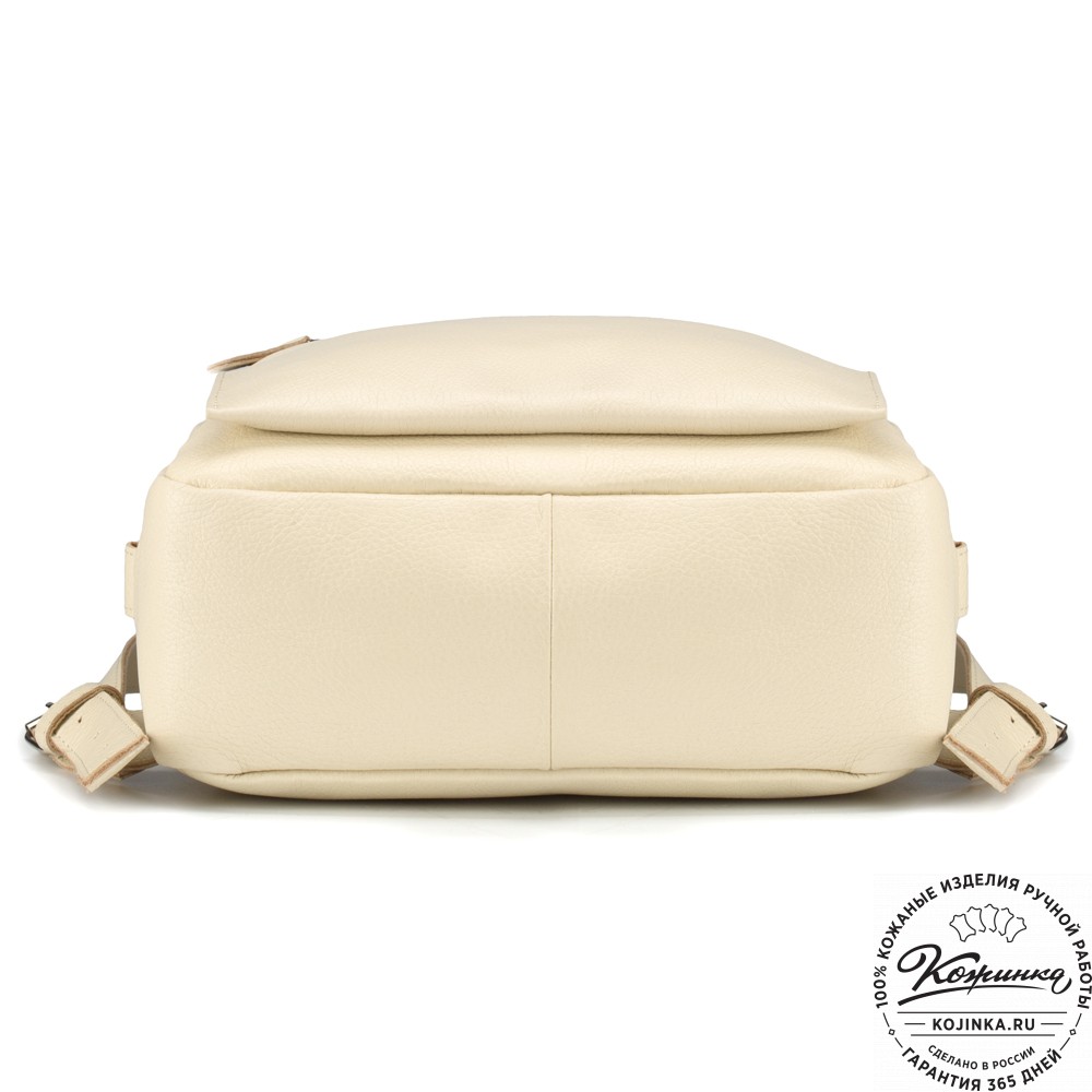 Кожаный рюкзак "Джессика" (бежевый)