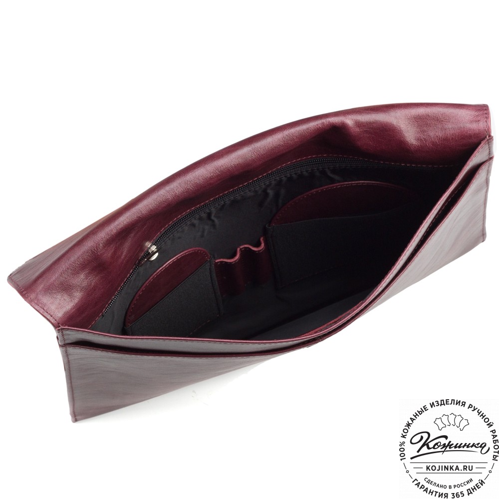 Папка для документов "Линда" (бордо антик)