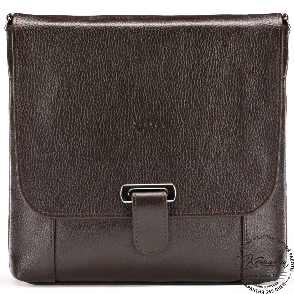 Кожаная сумка "Дуглас" (коричневая)