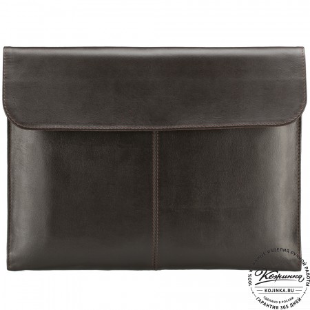 Папка для документов "Линда" (тёмно-коричневая)