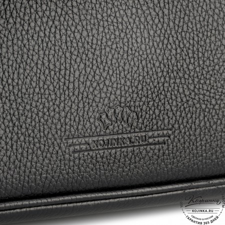 Кожаный портфель "Джозеф" (черный)