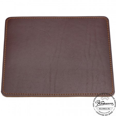 Кожаный коврик для мыши малый (коричневый)