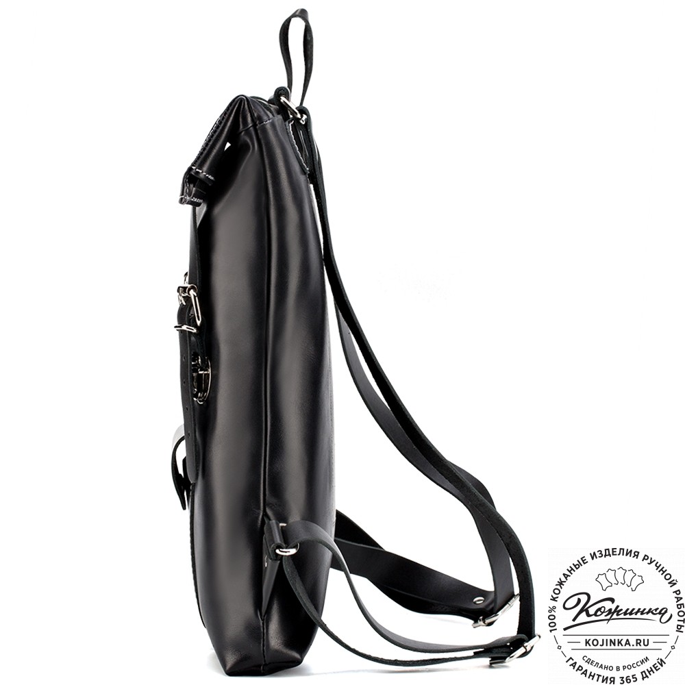 Кожаный рюкзак "Vogue New" (чёрный)