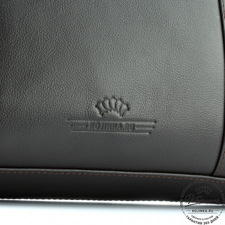 Кожаная сумка "Крюгер" (коричневая)