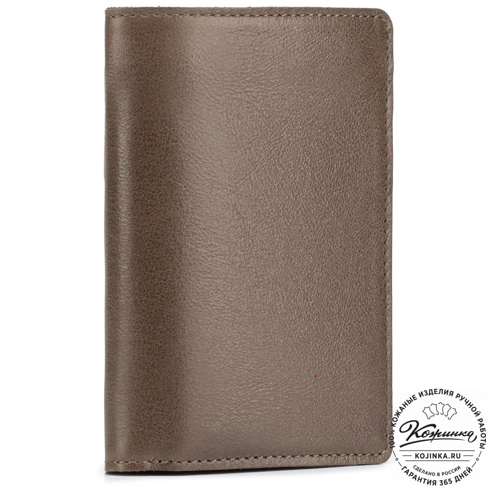 Кожаное портмоне "Япония" (олива)