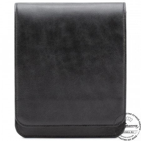 Мужская кожаная сумка "Таллин" (черная)