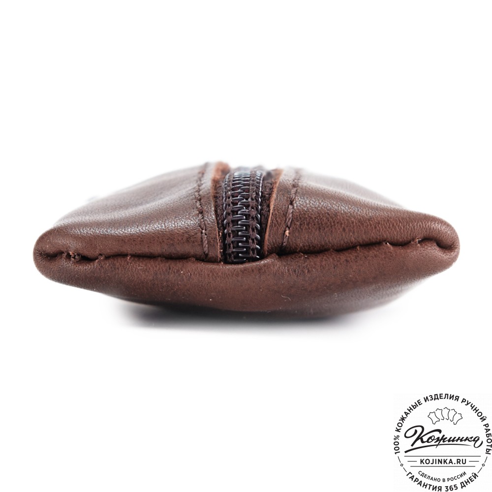 Кожаная ключница «Соло» "Кот в розовом"