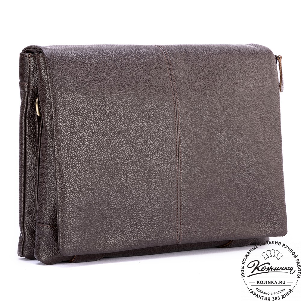 Кожаная сумка "Бавария" (коричневая)