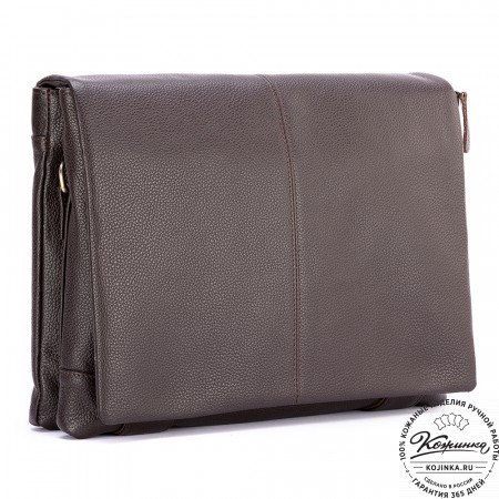 Кожаная сумка "Бавария" (коричневая)