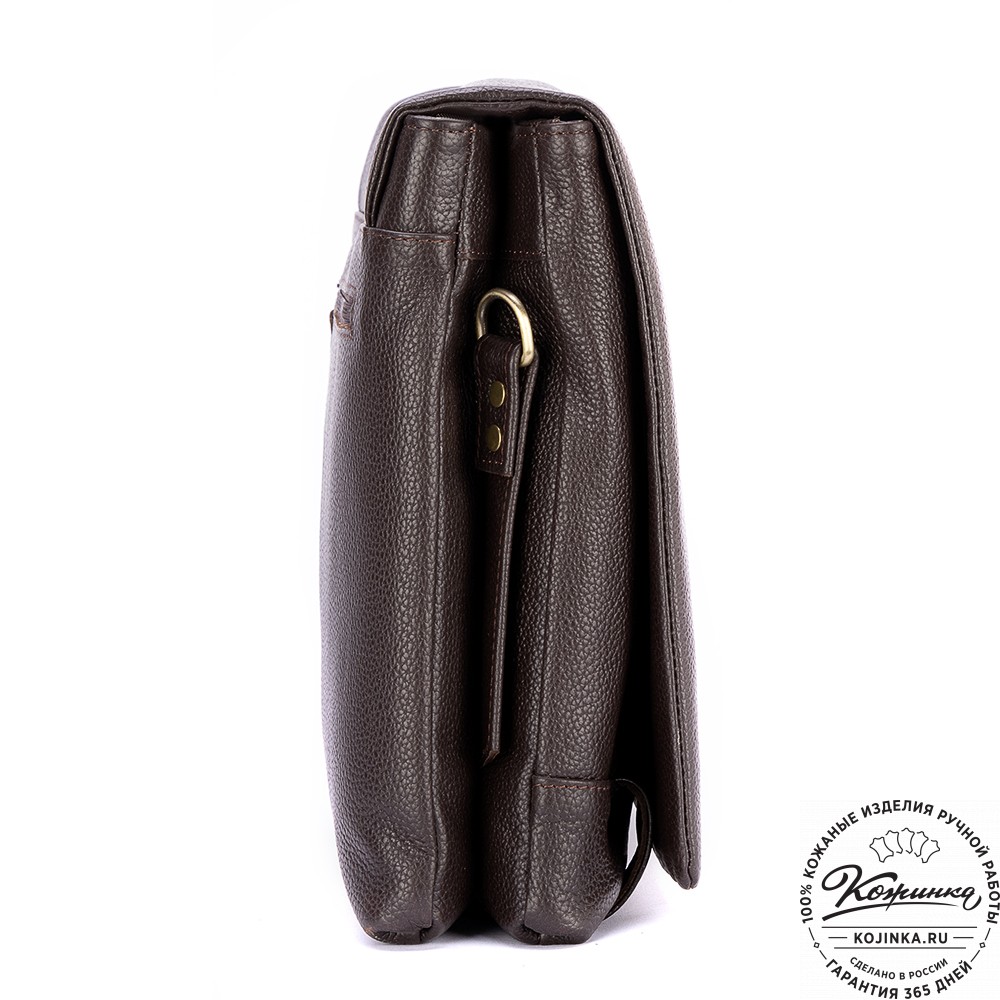 Кожаная сумка "Бавария" (коричневая)