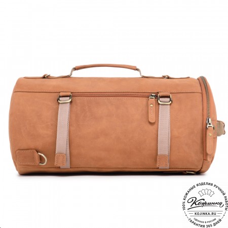  Кожаная сумка-трансформер "Скаут" (коричневый крейзи)