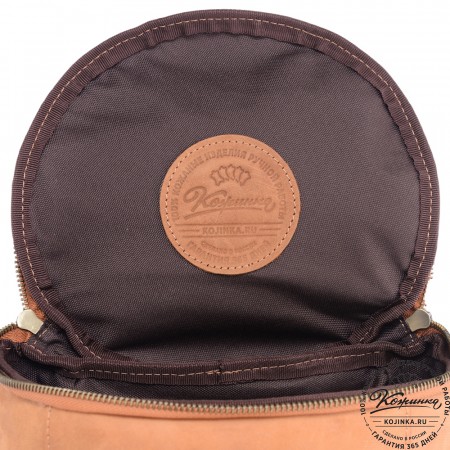  Кожаная сумка-трансформер "Скаут" (коричневый крейзи)