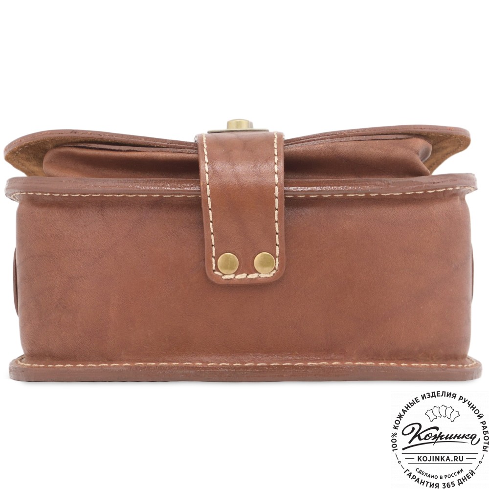 Кожаная сумка ручной работы "Джульетта-нью" "Лиса"