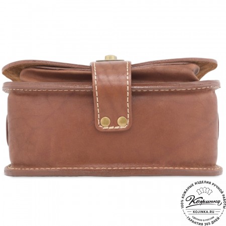Кожаная сумка ручной работы "Джульетта-нью" "Лиса"