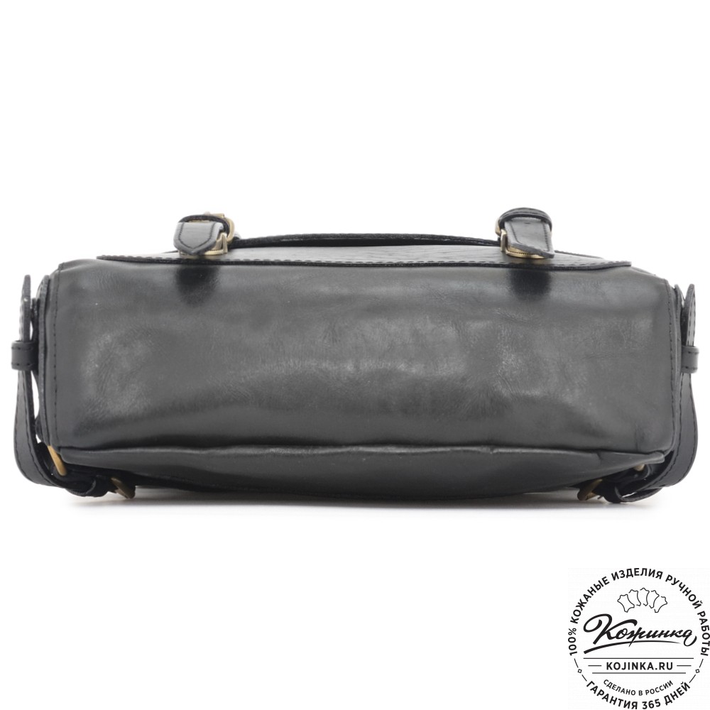 Кожаный рюкзак "Рафаэль""Лев" (черный)