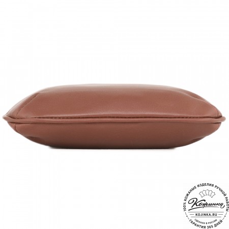 Мужская кожаная сумка "Говард" (коньяк)