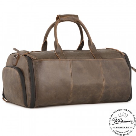 Кожаная сумка-портплед "Титан" (коричневая наппа)