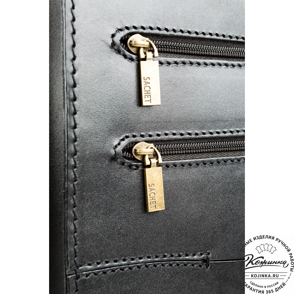 Кожаный планшет "Премиум" (чёрный)