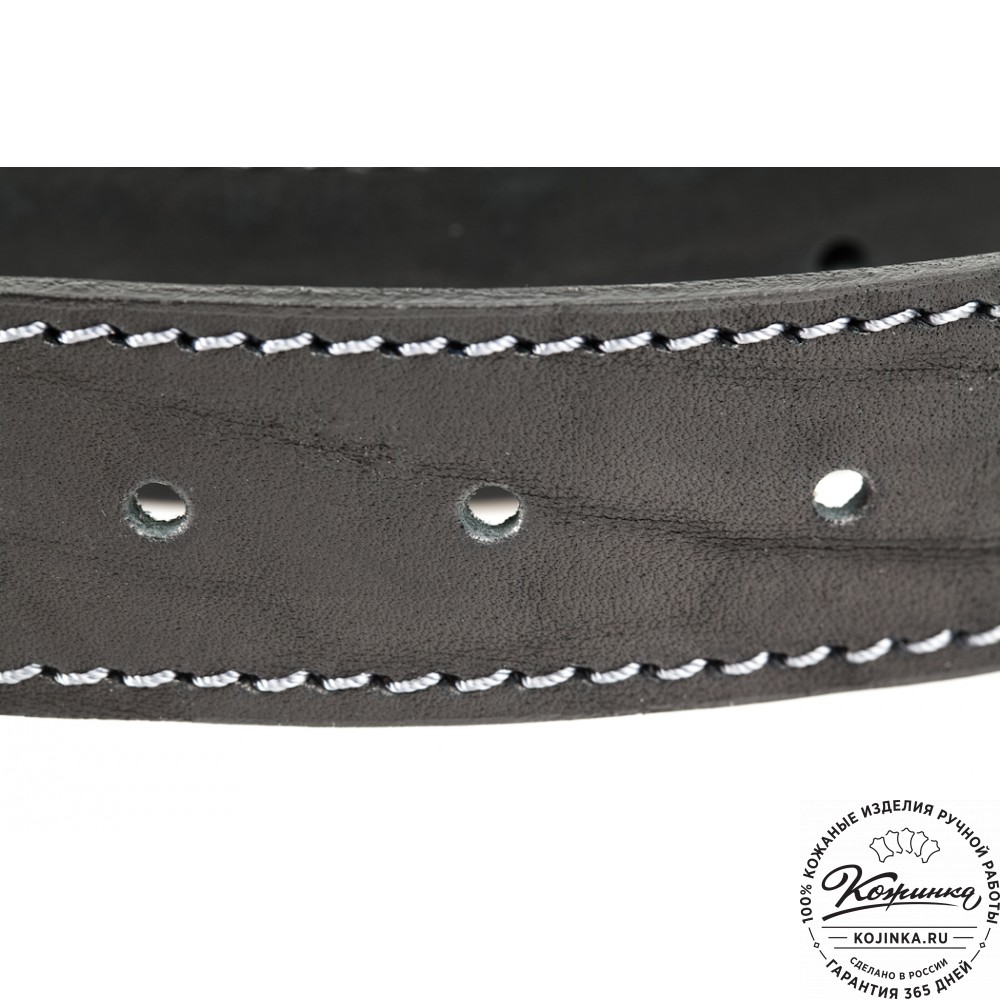 Кожаный портфель "Француз" (черный)