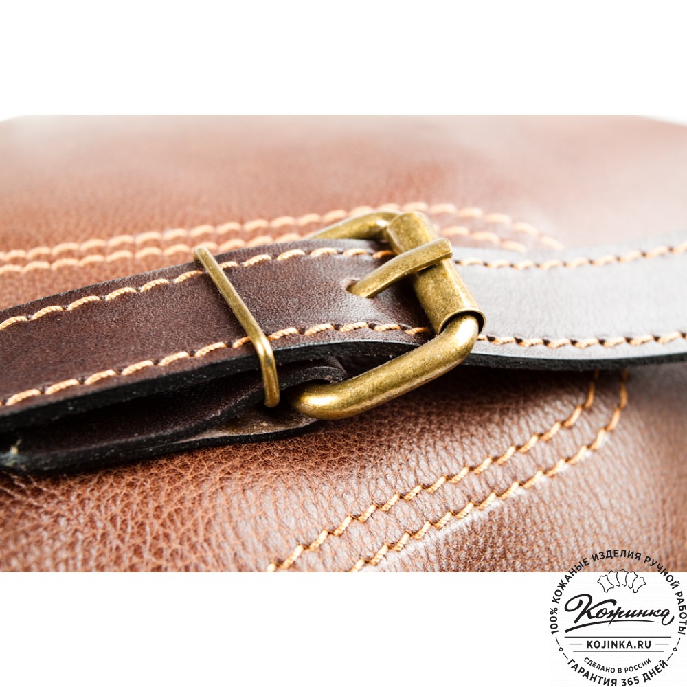 Кожаный рюкзак "Стиль 2" (коричневый)